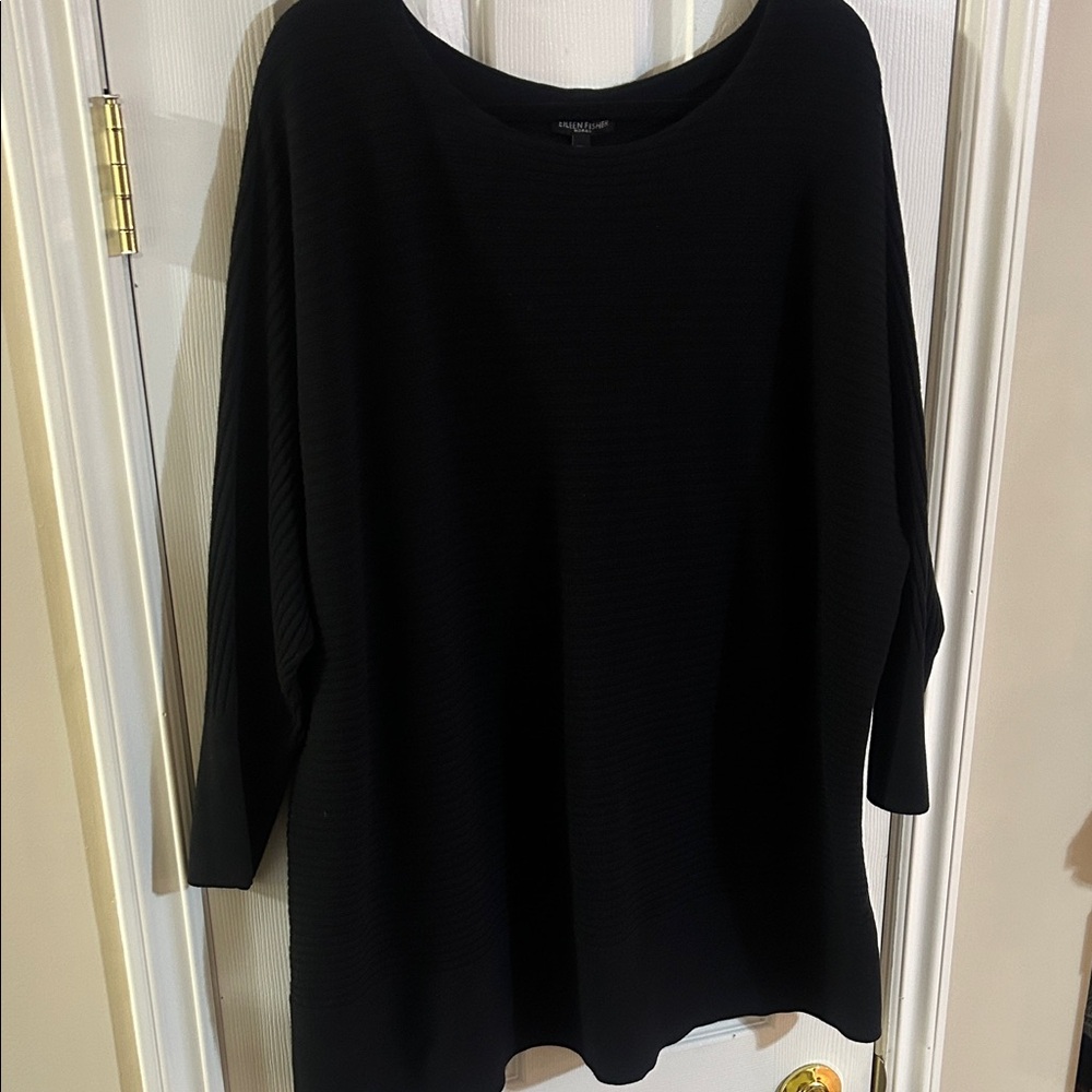 Eileen Fisher Ribbed Wool blend Sweater